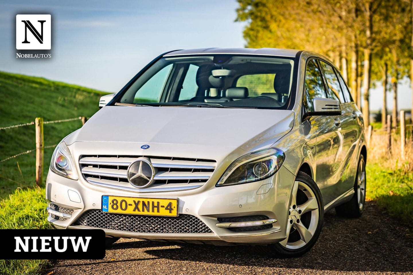 Mercedes-Benz B-klasse - 180 Ambition|Nap |Leder |PDC |Cruise |Haak - AutoWereld.nl