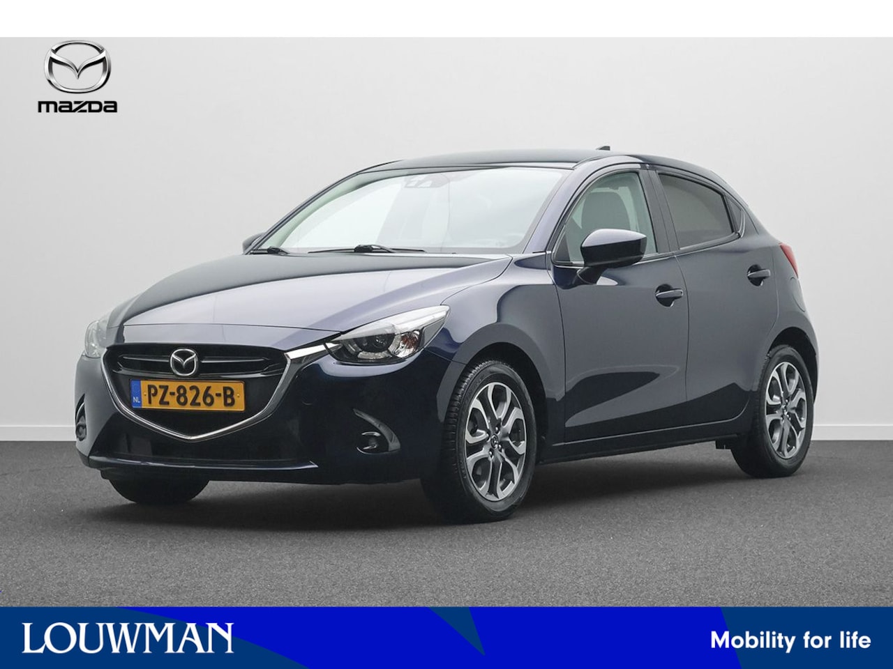 Mazda 2 - 1.5 Skyactiv-G GT-Luxury | Navigatie | Achteruitrijcamera | Leder/Alcantara | Lichtmetaal - AutoWereld.nl