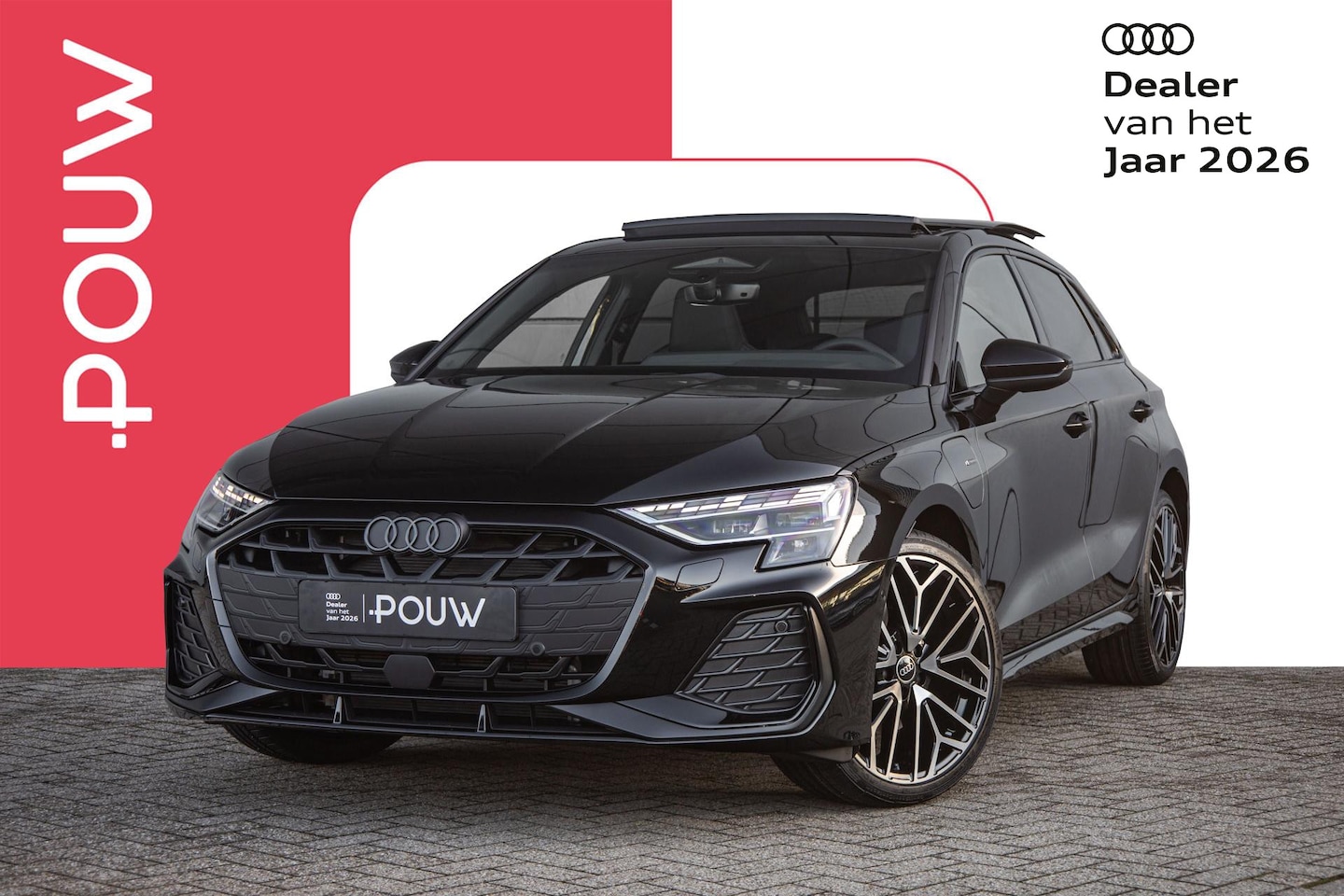 Audi A3 Sportback - 1.5 e-hybrid 204pk S Edition | 19" Velgen | Panoramadak - AutoWereld.nl