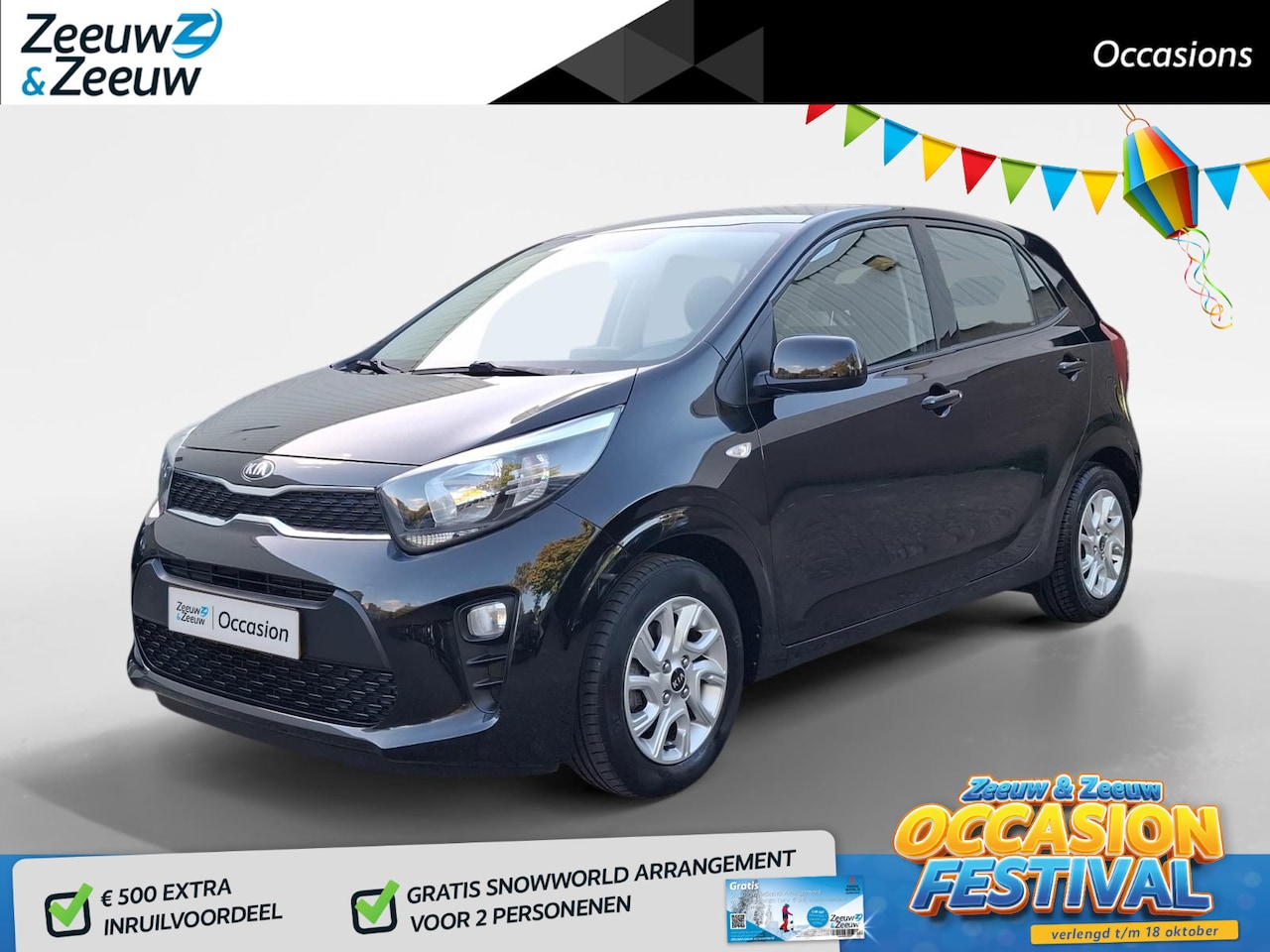 Kia Picanto - 1.0 CVVT ComfortPlusLine Navigator | ACHTERUITRIJCAMERA | AIRCO | NAV | TELEFOON | LM VELG - AutoWereld.nl