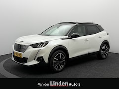 Peugeot e-2008 - EV GT 50 kWh SOH 91, 7% | Panoramadak | Adaptive Cruise | Park Assist | 3D i-Cockpit | Ful