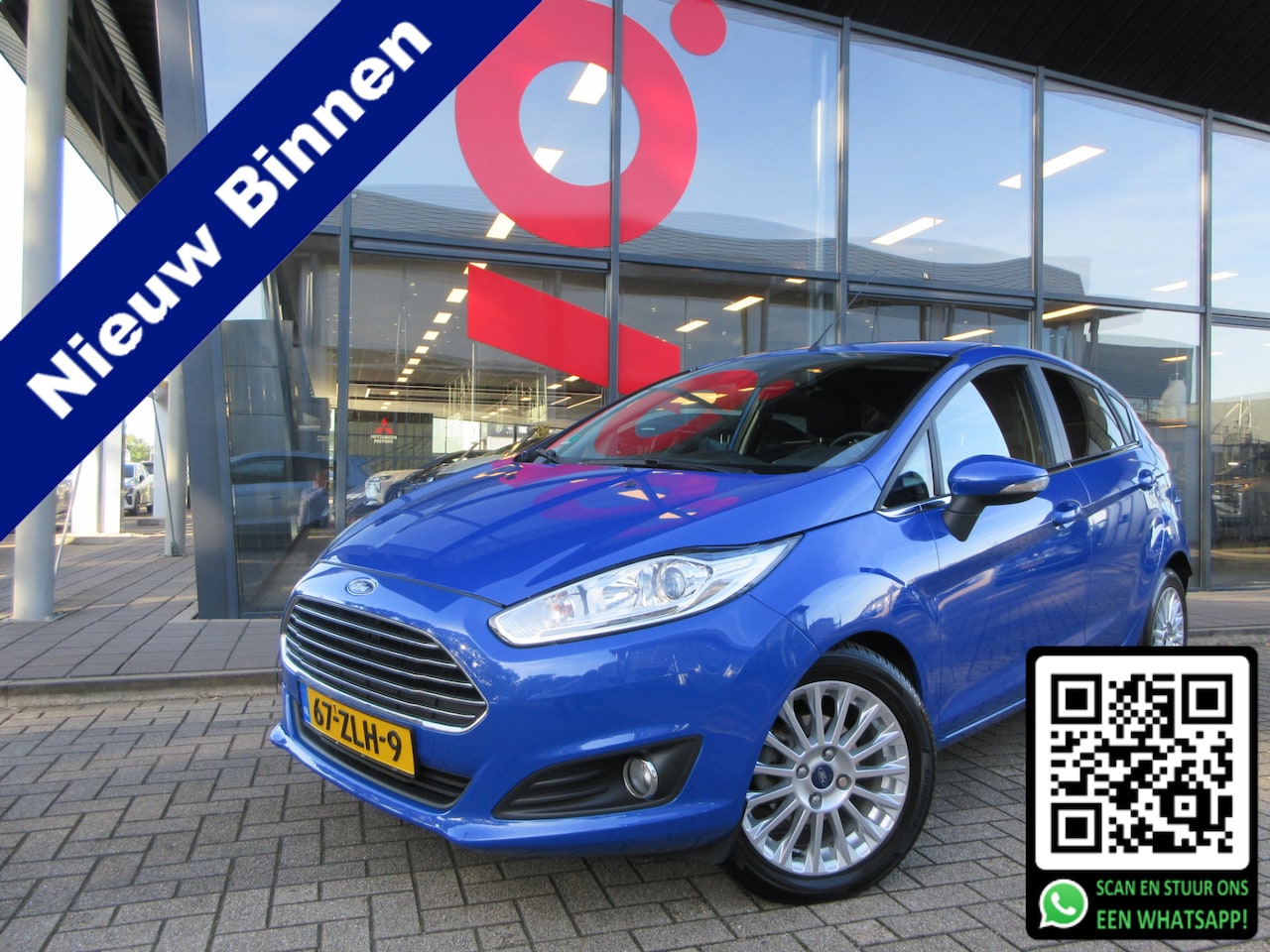 Ford Fiesta - 1.0 EcoBoost Titanium | 86.790 KM NAP !! CLIMATE CONTROL | CRUISE CONTROL | DISTRIBUTIERIE - AutoWereld.nl