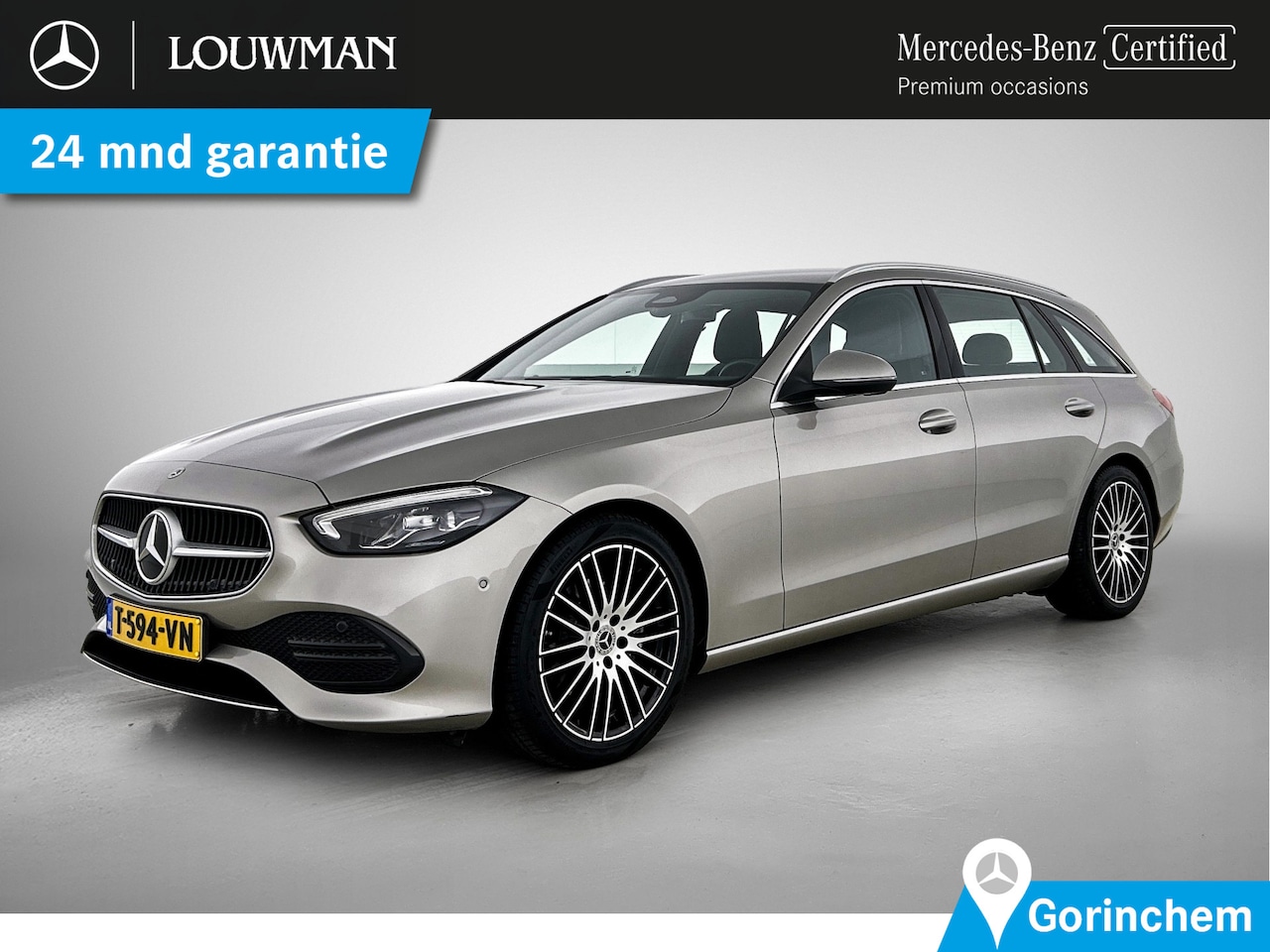 Mercedes-Benz C-klasse Estate - 180 Luxury Line Inclusief 24 maanden Mercedes-Benz Certified garantie voor Europa. - AutoWereld.nl