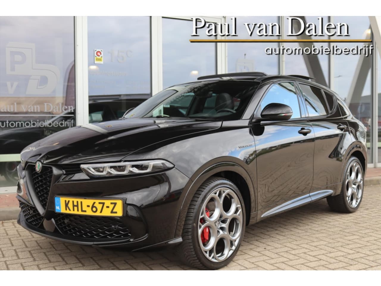 Alfa Romeo Tonale - 1.5T HYBRID 160PK VELOCE Panodak | Adapt.Cruise | Camera | Stoelverw./koeling | Virtual Co - AutoWereld.nl