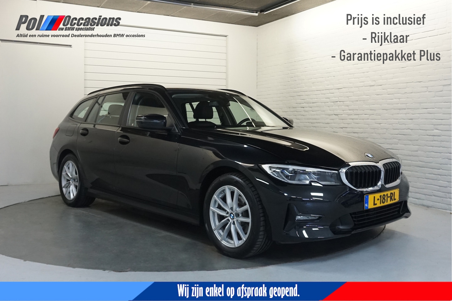 BMW 3-serie Touring - 318i Automaat | Trekhaak | Carplay | Laser | 4 cilinder | - AutoWereld.nl