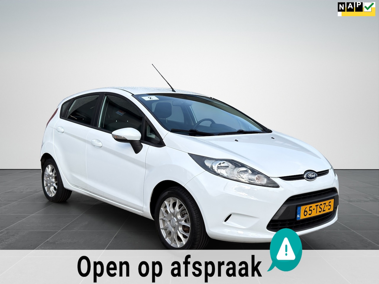 Ford Fiesta - 1.25 Limited Airco|Nap|5Deurs|Goed onderhouden - AutoWereld.nl