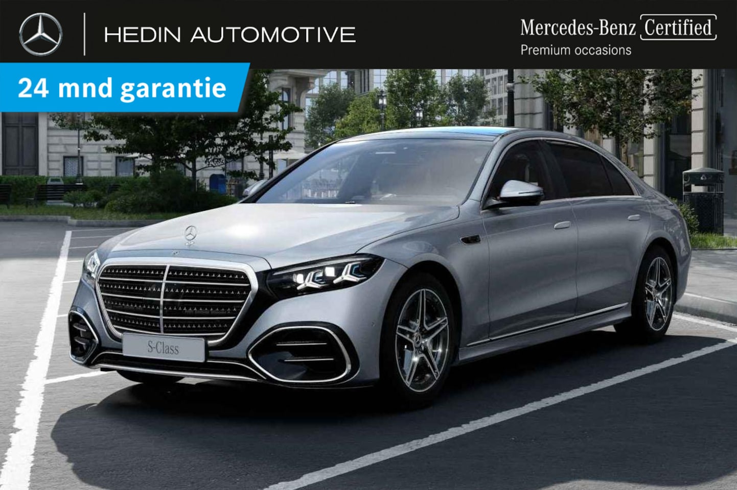 Mercedes-Benz S-klasse - S 580e Lang Automaat 4MATIC AMG Line | MANUFAKTUR | Premium Pakket | Burmester High-End 4D - AutoWereld.nl