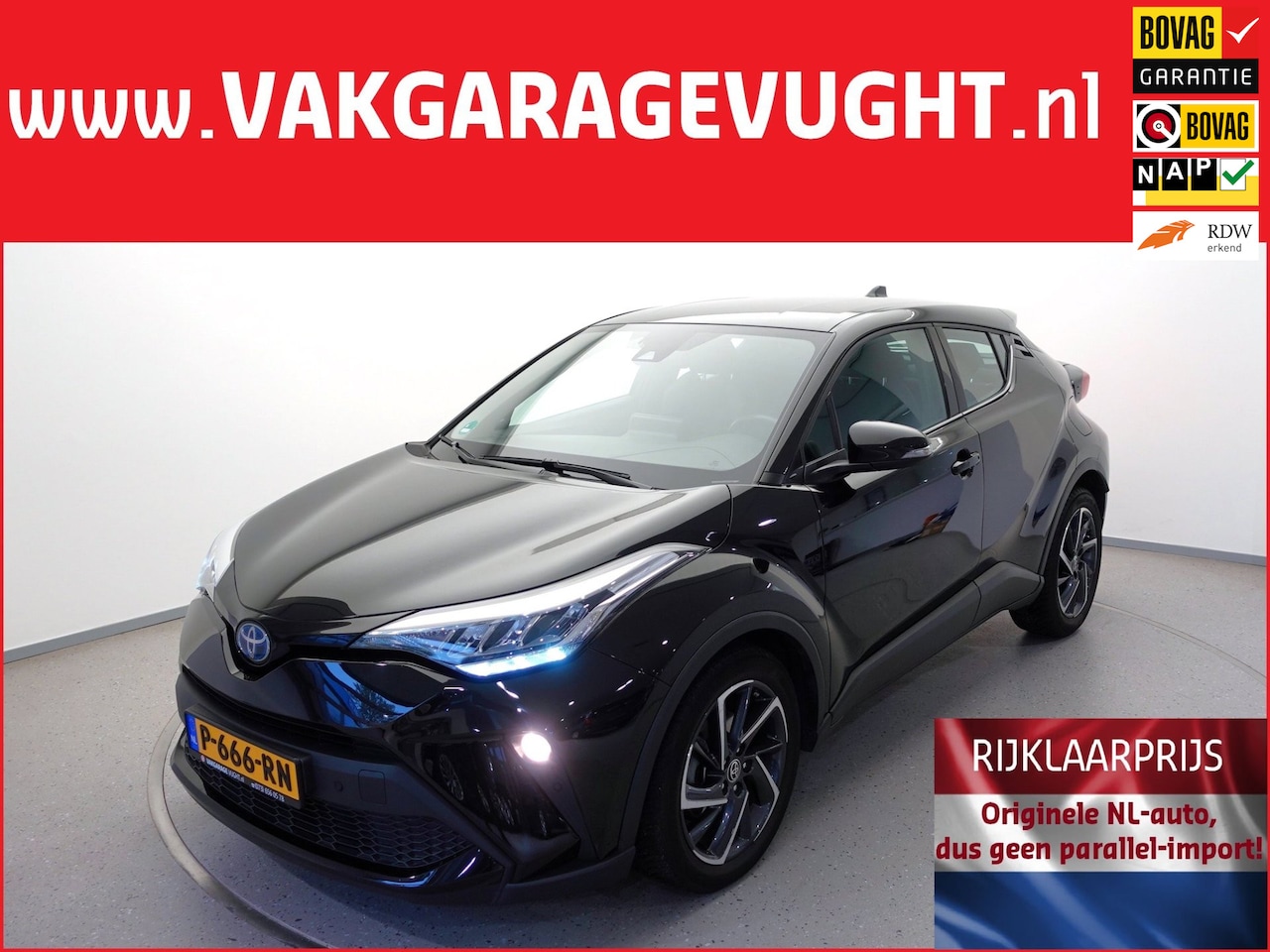 Toyota C-HR - HYBRID 1.8-16V VVT-i 122pk 57dkm! Dynamic AUTOMAAT - AutoWereld.nl