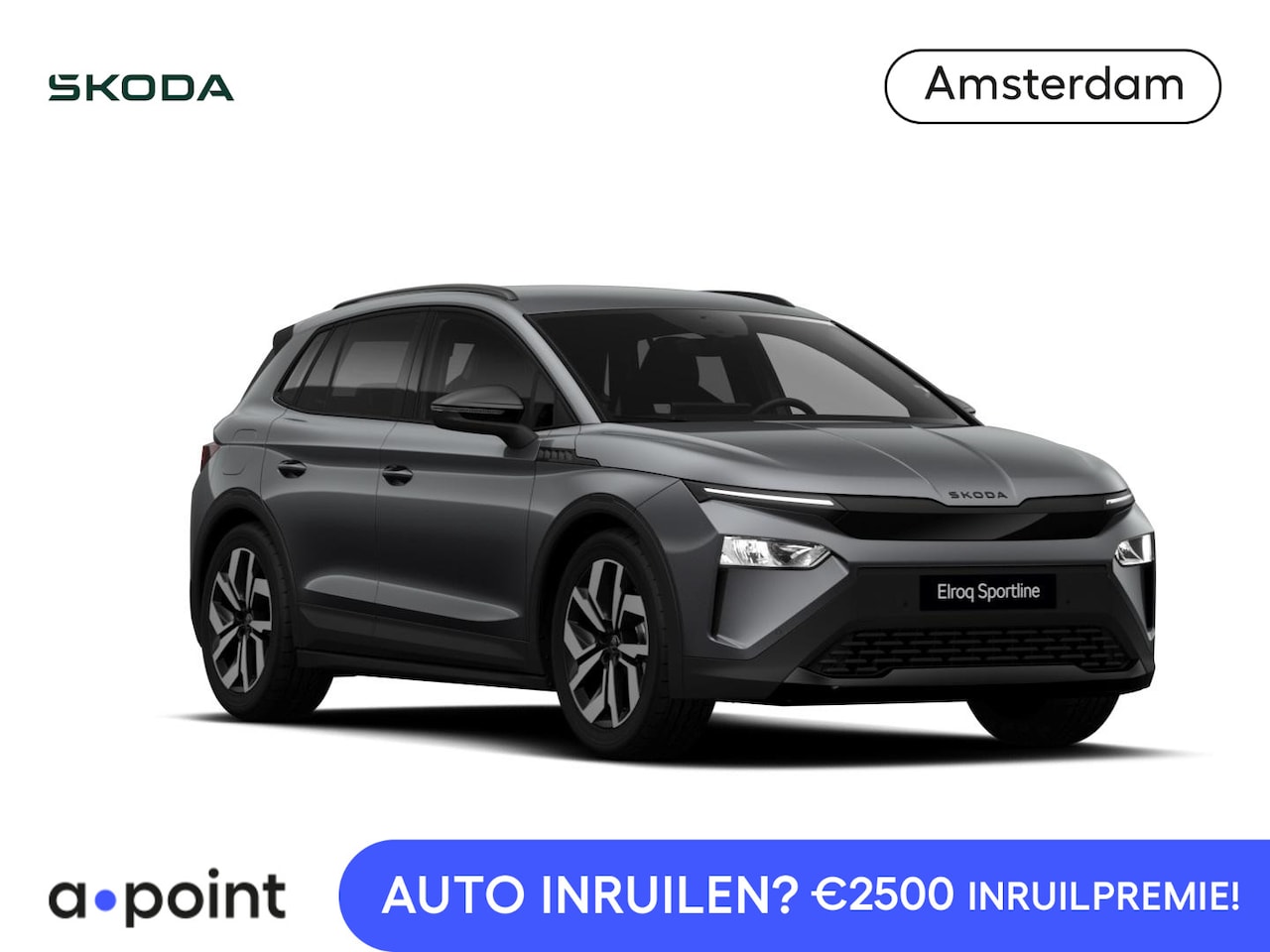 Skoda Elroq - 60 Sportline 60 Sportline 190 pk - AutoWereld.nl