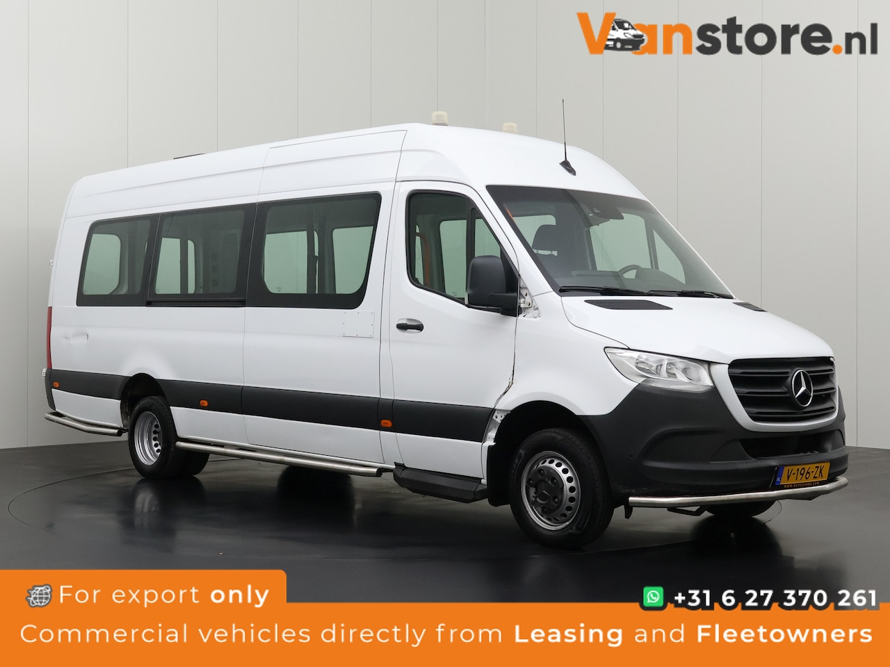 Mercedes-Benz Sprinter - 514CDI Automaat L4H2 Dubbellucht | Euro 6 | Airco | Multimedia | Camera - AutoWereld.nl