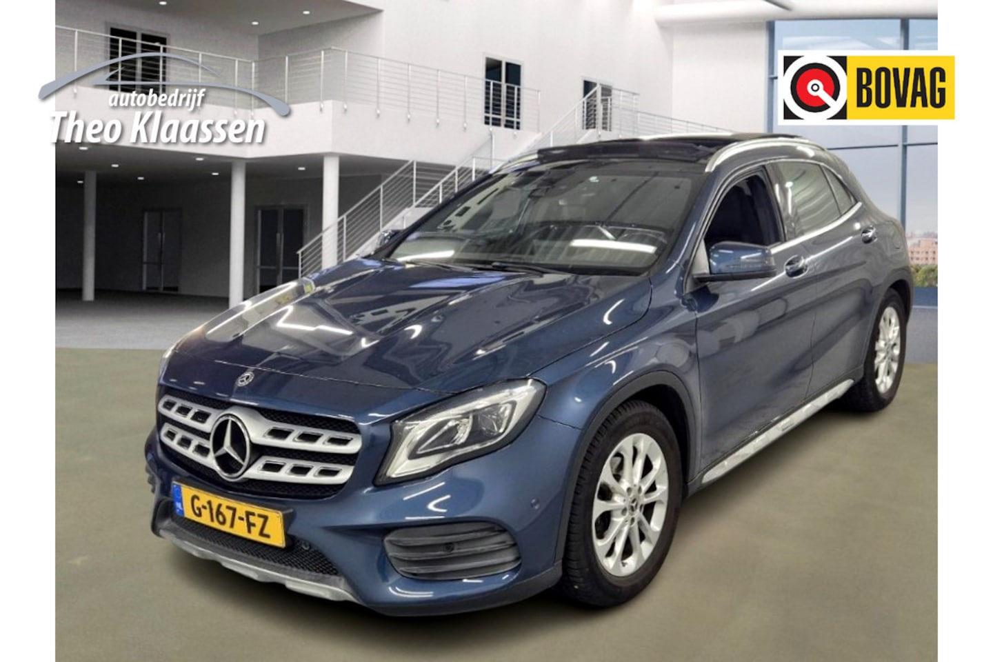Mercedes-Benz GLA-Klasse - 180 Business Solution AMG Pano afn. trekhaak camera - AutoWereld.nl