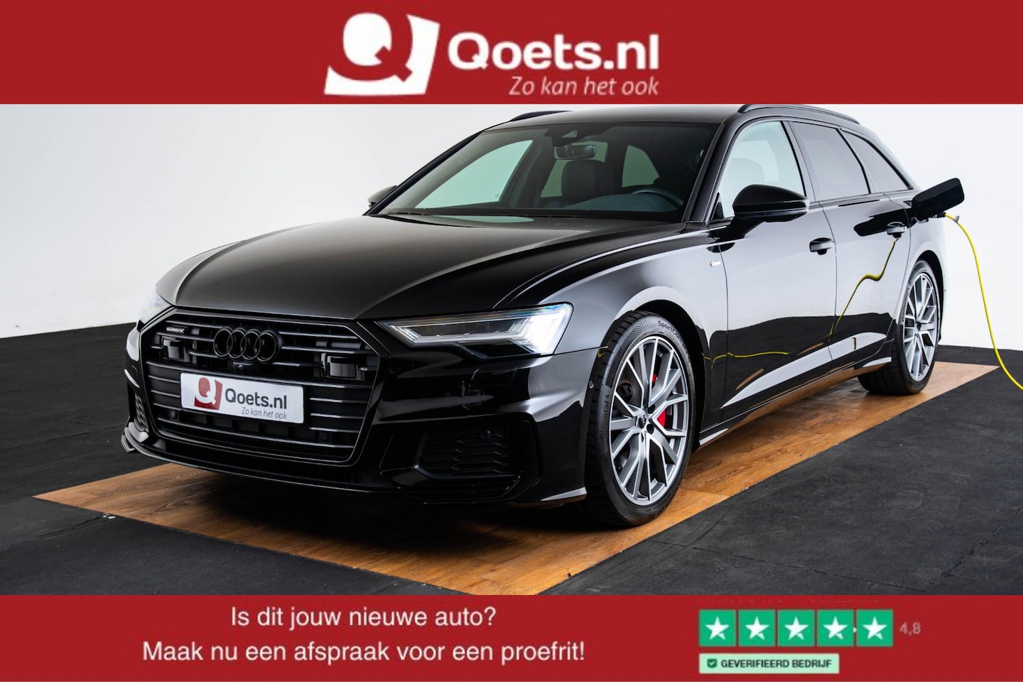 Audi A6 Avant - 55 TFSI e quattro Competition Adaptieve Cruise Control - B&O - Top View 360° cameras - Ach - AutoWereld.nl