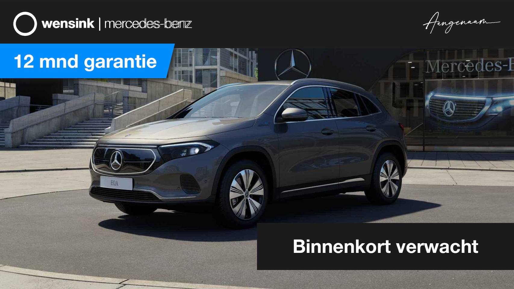 Mercedes-Benz EQA - 250 Business Solution AMG 67 kWh | Trekhaak | Achteruitrijcamera | Stoelverwarming | Apple - AutoWereld.nl