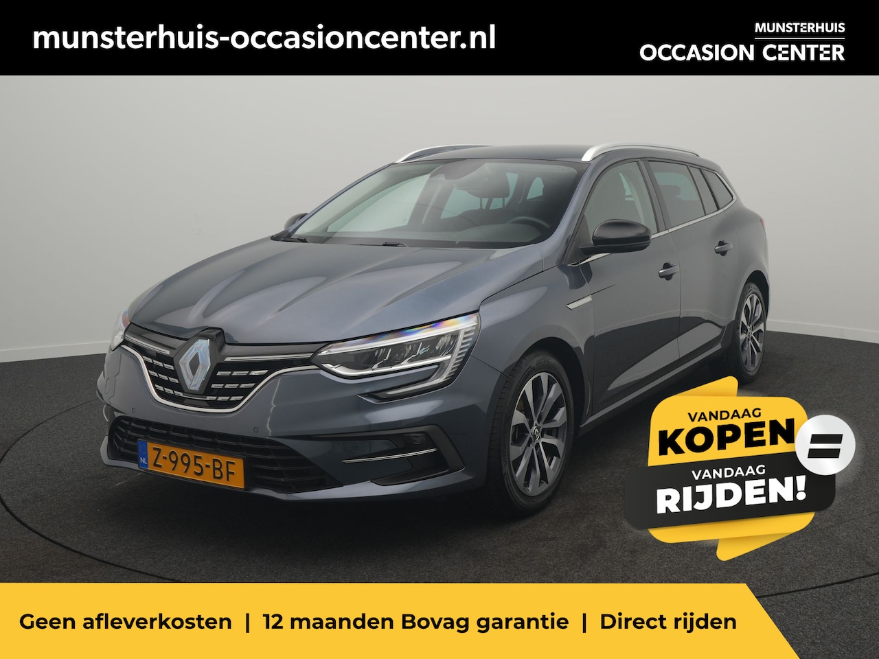 Renault Mégane Estate - 1.3 TCe 140 Techno - RIJKLAARPRIJS - Trekhaak - digitaal cockpit - - AutoWereld.nl