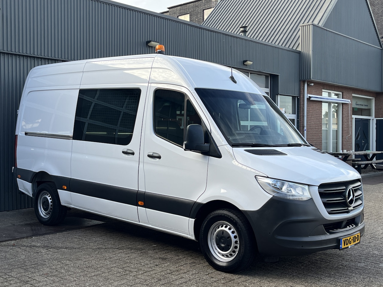 Mercedes-Benz Sprinter - 314 2.2 CDI L2H2 Werkplaats Omvormer Trekhaak Kastinrichting Ladekasten inrichting Airco C - AutoWereld.nl