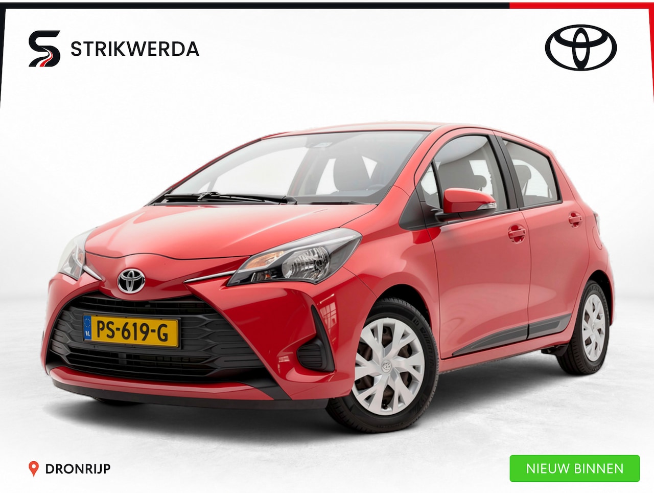 Toyota Yaris - 1.0 VVT-i Comfort | Airco | Dealer OH | Elek. ramen | Bluetooth - AutoWereld.nl