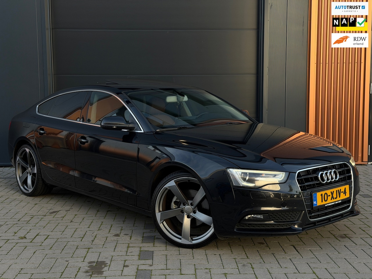 Audi A5 Sportback - 1.8 TFSI Pro Line|Pano|Leder|Parkeersensoren|Navi|Cruise Control|Climate Control - AutoWereld.nl