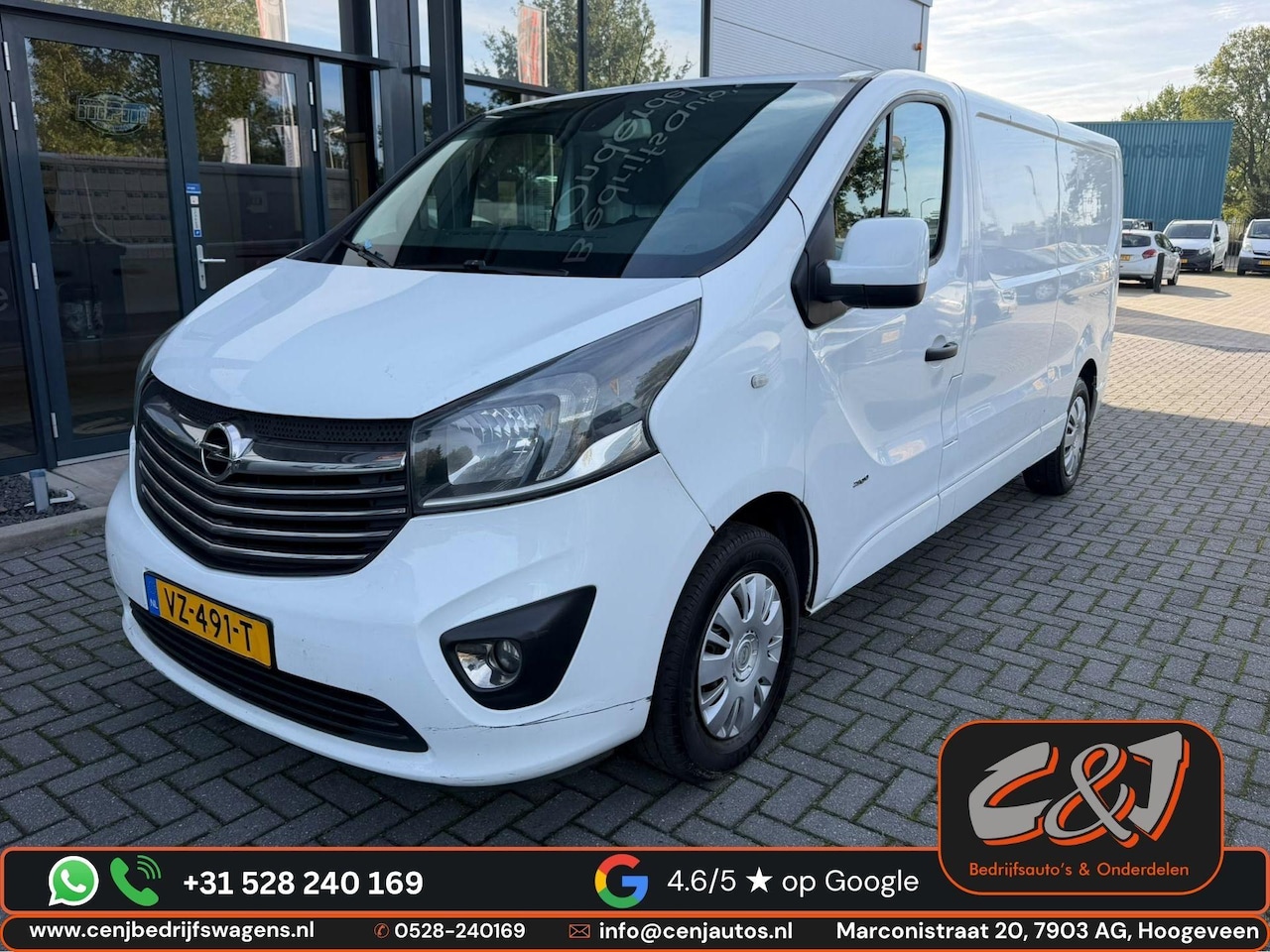 Opel Vivaro - 1.6 CDTI L2H1 Sport EcoFlex export/motor stuk l airco l cruise l camera l BTW - AutoWereld.nl