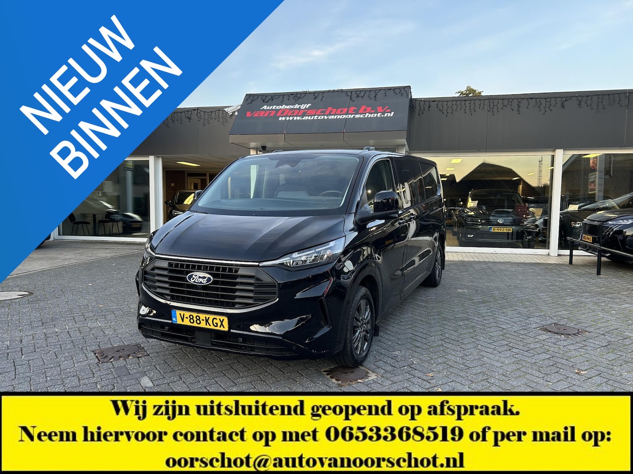 Ford Transit Custom - 320 2.0 TDCI L2H1 Limited DC 320 2.0 TDCI L2H1 Limited DC - AutoWereld.nl