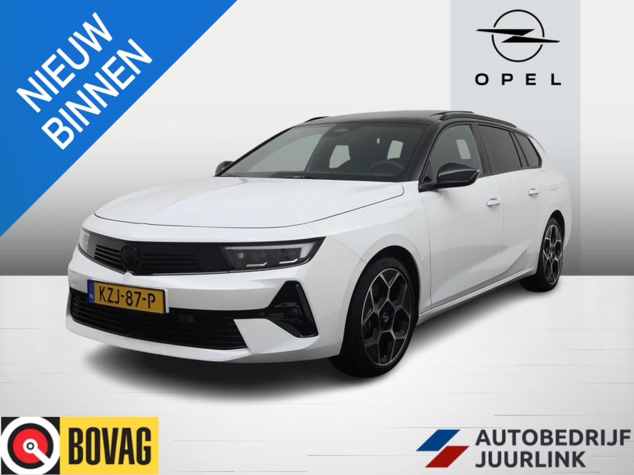 Opel Astra Sports Tourer - 1.6 Turbo 180pk Plug In Hybrid Ultimate GS Pano/ Trekhaak/360.Camera/Hud/Ad.Cruise/AGR/Alc - AutoWereld.nl