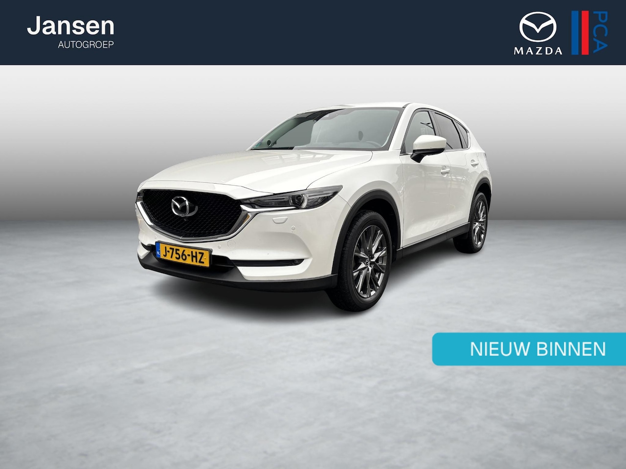 Mazda CX-5 - 2.0 SkyActiv-G 165 Style Selected 2.0 SkyActiv-G 165 Style Selected , Trekhaak, Leder, 360 Camera, Stuur + Stoelverwarming, - AutoWereld.nl