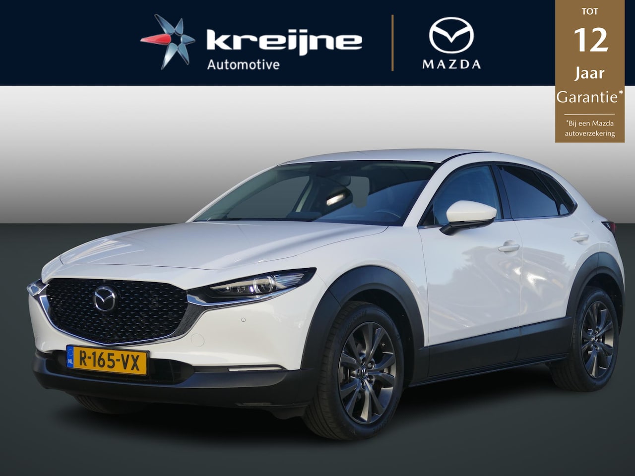 Mazda CX-30 - 2.0 e-SkyActiv-X M Hybrid Luxury | 360* CAMERA | LEER | HEAD-UP | RIJKLAARPRIJS | - AutoWereld.nl