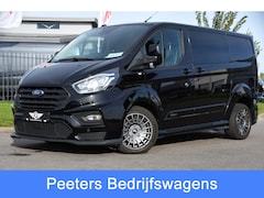 Ford Transit Custom - 320 2.0 TDCI L1H1 DC MS-RT Black Edition Adaptieve Cruise, Camera, Carplay, 170pk, 2 x Sch