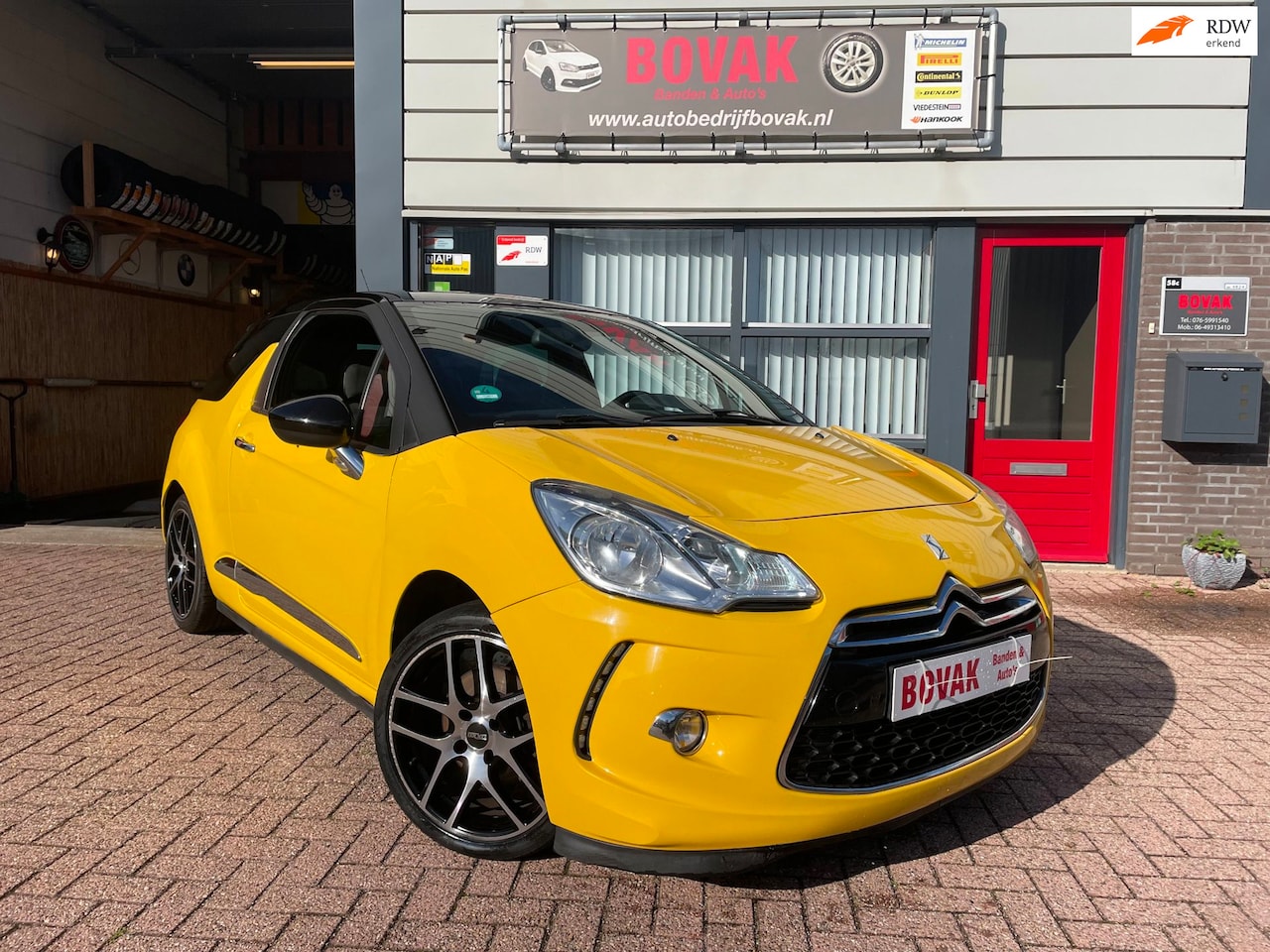Citroën DS3 - 1.6i 16v THP Sport Chic Yellow LIne - AutoWereld.nl