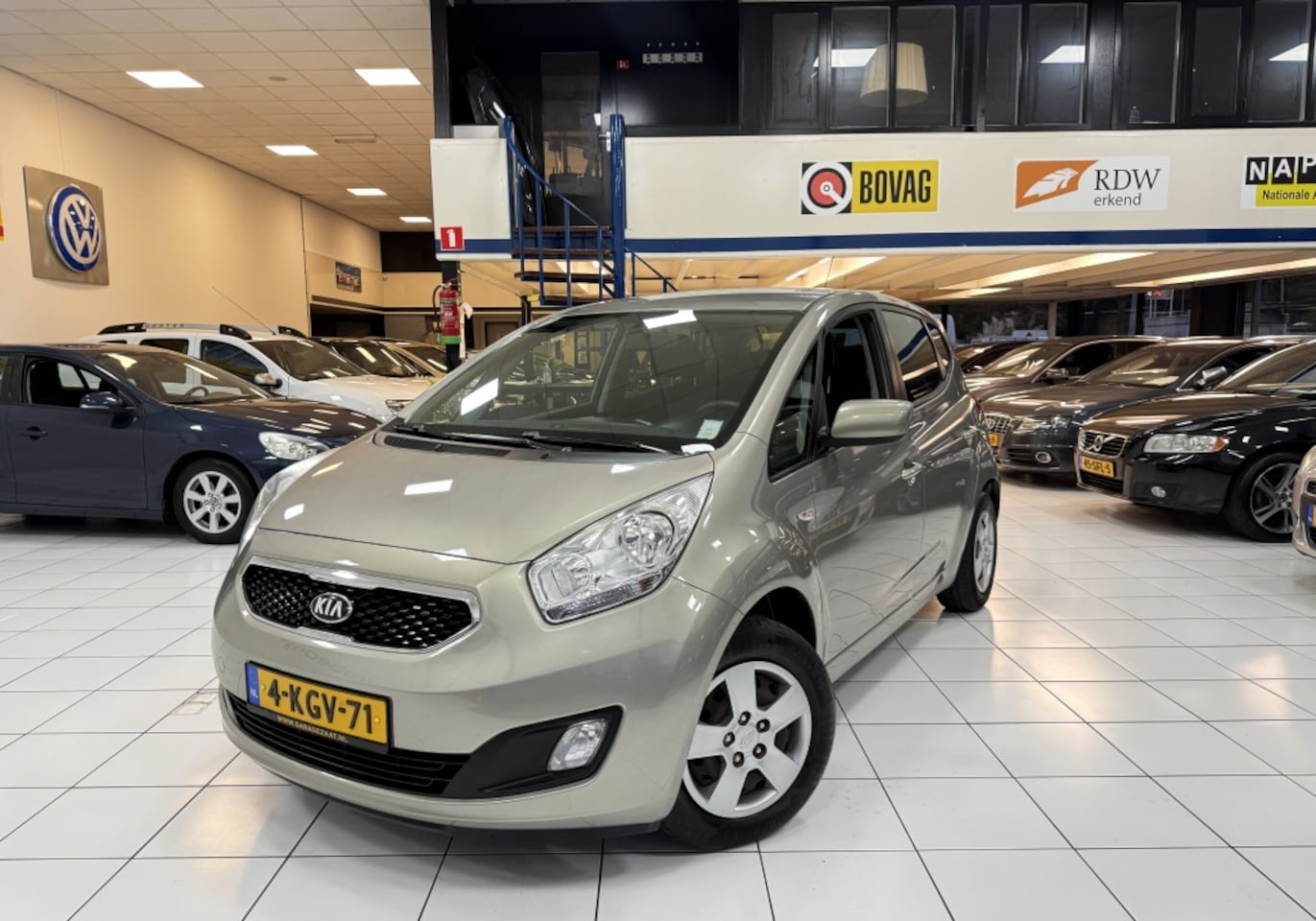 Kia Venga - 1.4 CVVT Plus Pack BOVAG GARANTIE Airco - AutoWereld.nl