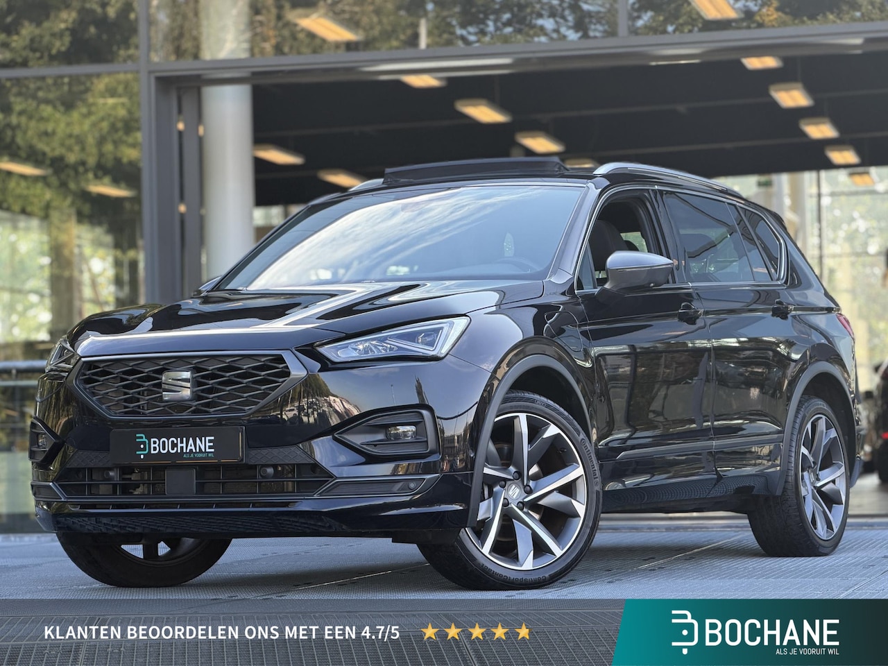 SEAT Tarraco - 1.4 TSI e-Hybrid PHEV FR Automaat 245PK | Memory Seats | Carplay | Panoramadak | Stoel- en - AutoWereld.nl