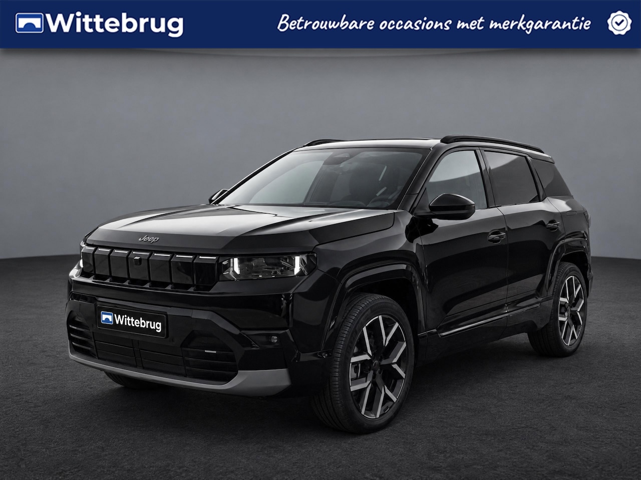 Jeep Compass - First Edition 74 kWh | Focal Audio | Schuifdak | 360 Camera | Leder | - AutoWereld.nl