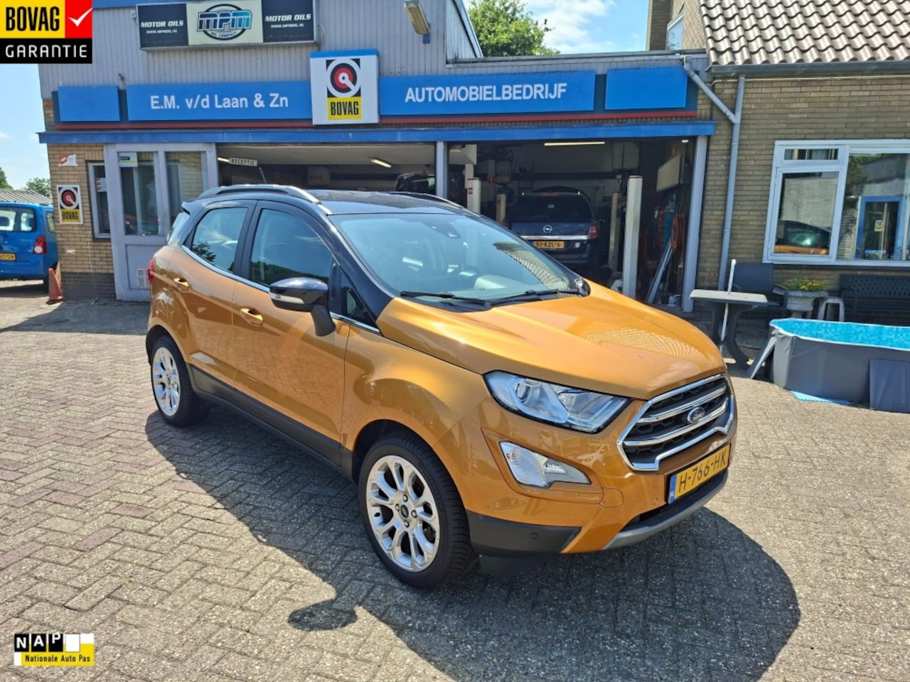 Ford EcoSport - 1.0 Titanium RADIO-DAB/AIRCO/CLIMATE/CRUISE/NAVI/PDC/AUR.CAMERA/LMV/ELEC.RAMEN+SPIEGELS