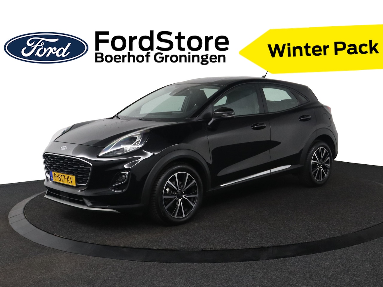 Ford Puma - 125pk EcoBoost Hybrid Titanium | Stoelverwarming | Stuurverwarming | Automaat | - AutoWereld.nl