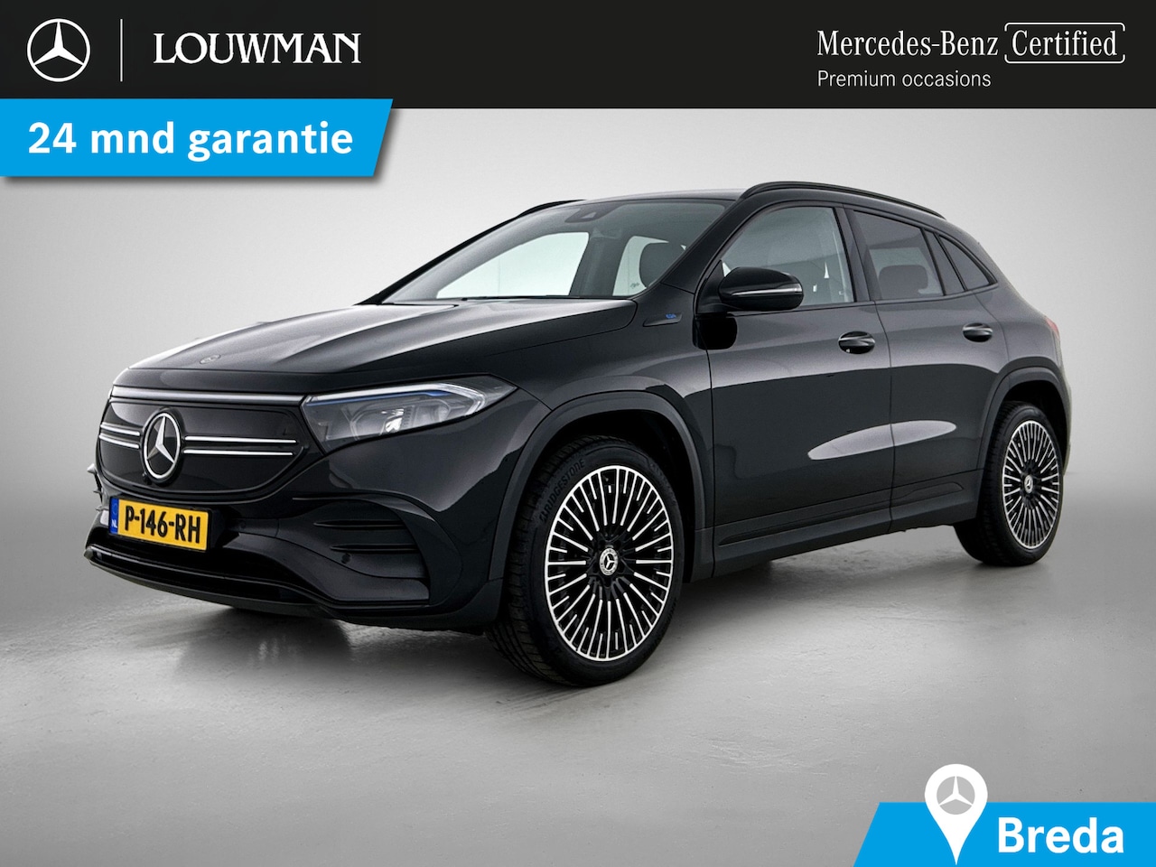 Mercedes-Benz EQA - 250 Business Solution AMG 67 kWh | Achteruitrijcamera | Nightpakket | Sfeerverlichting | M - AutoWereld.nl