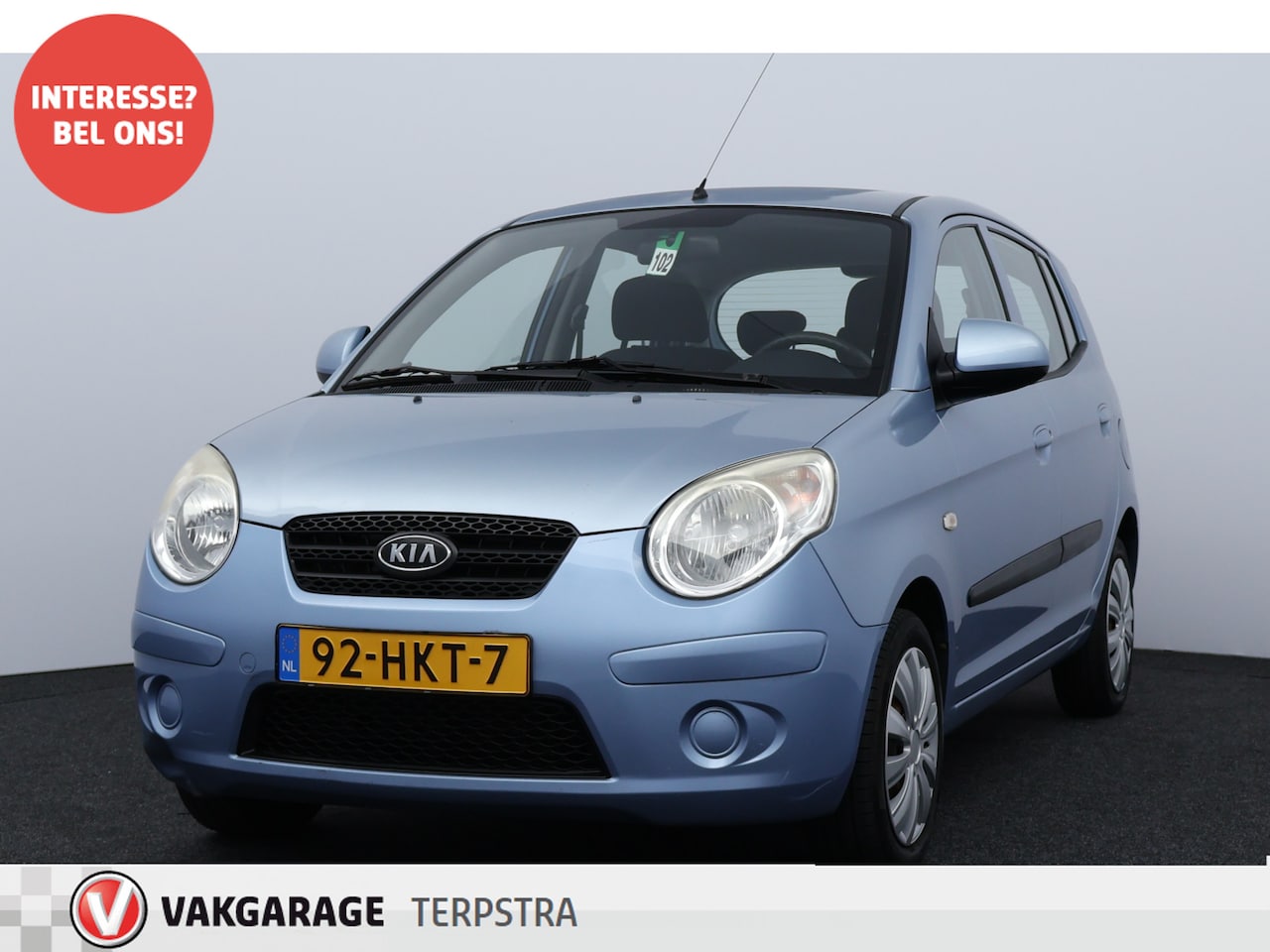 Kia Picanto - 1.0 X-tra/ 139.000 KM!/ 5-Drs/ Airco/ C.V. / Elek. Ramen/ Radio-CD - USB / Getint glas/ Me - AutoWereld.nl