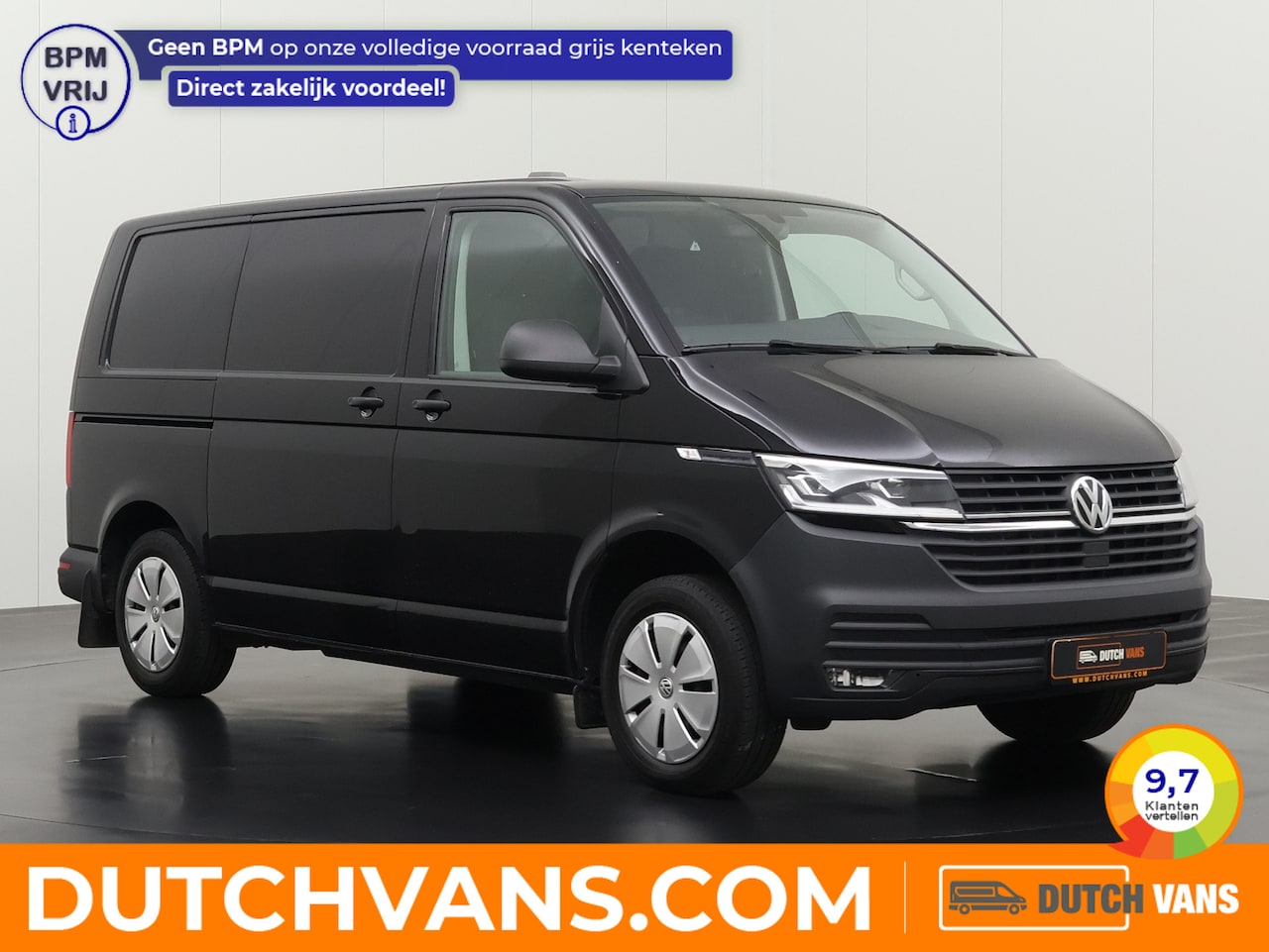 Volkswagen Transporter - 2.0TDi 150PK Automaat | Kastinrichting | Led | Airco | Cruise | - AutoWereld.nl