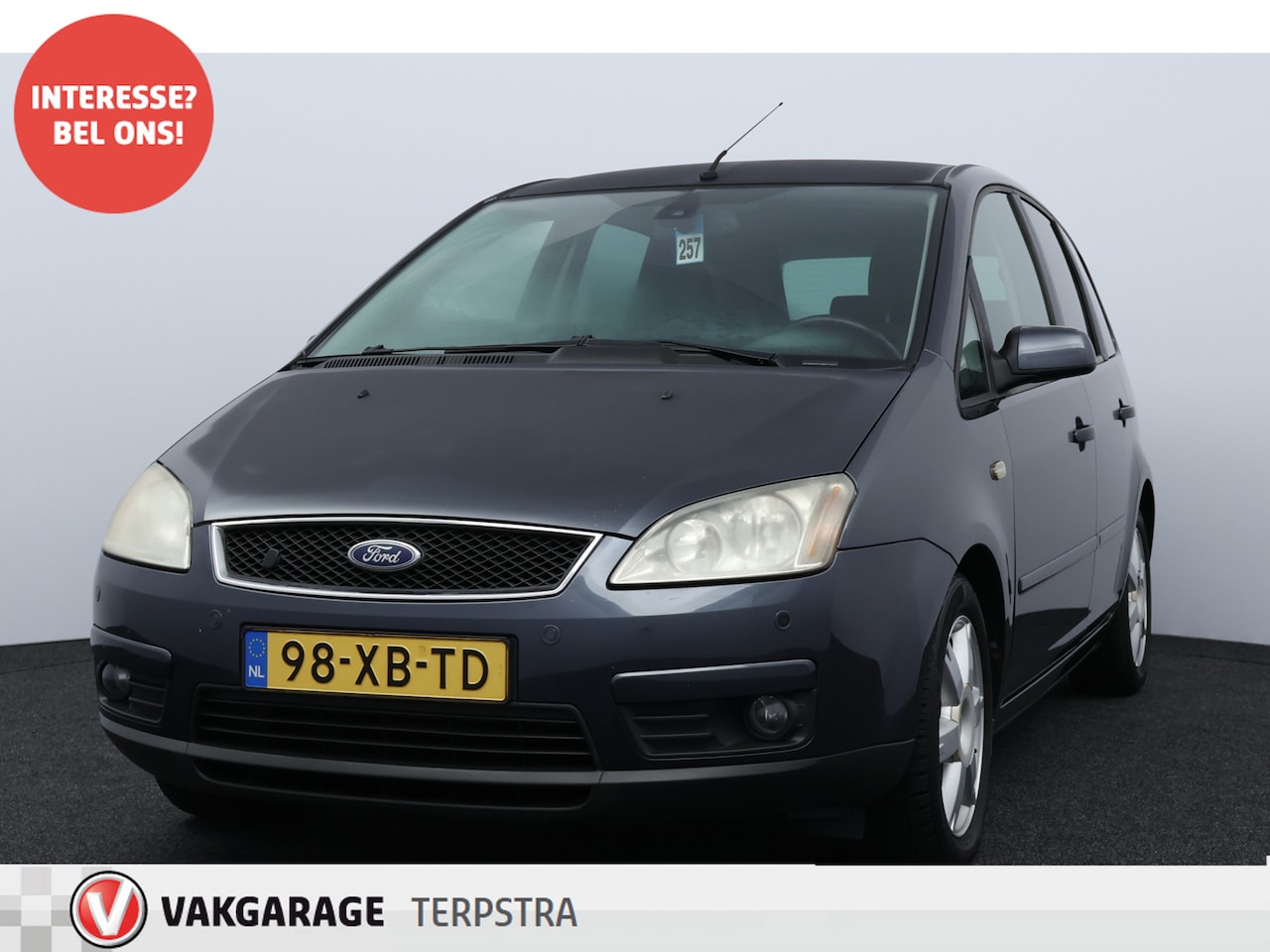 Ford Focus C-Max - 1.8-16V Futura/ Trekhaak/ 16'' LMV/ Extra Getint Glas/ Voorruitverw./ Clima/ Cruise/ Elek. - AutoWereld.nl