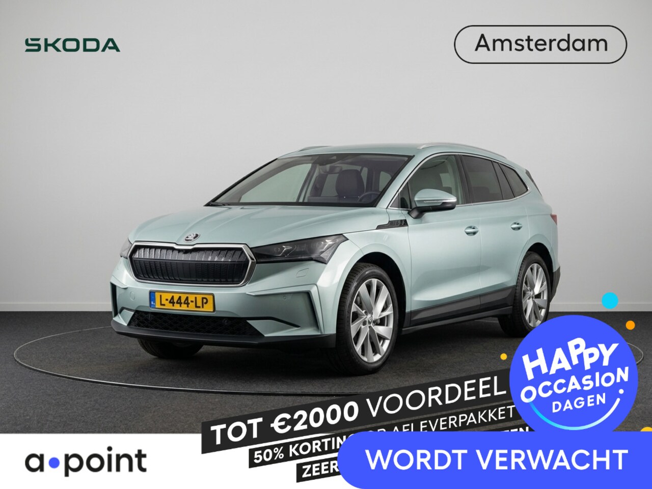 Skoda Enyaq iV - 60 180 pk | Navigatie | Warmtepomp | Parkeersensoren | Achteruitrijcamera | Matrix LED kop - AutoWereld.nl