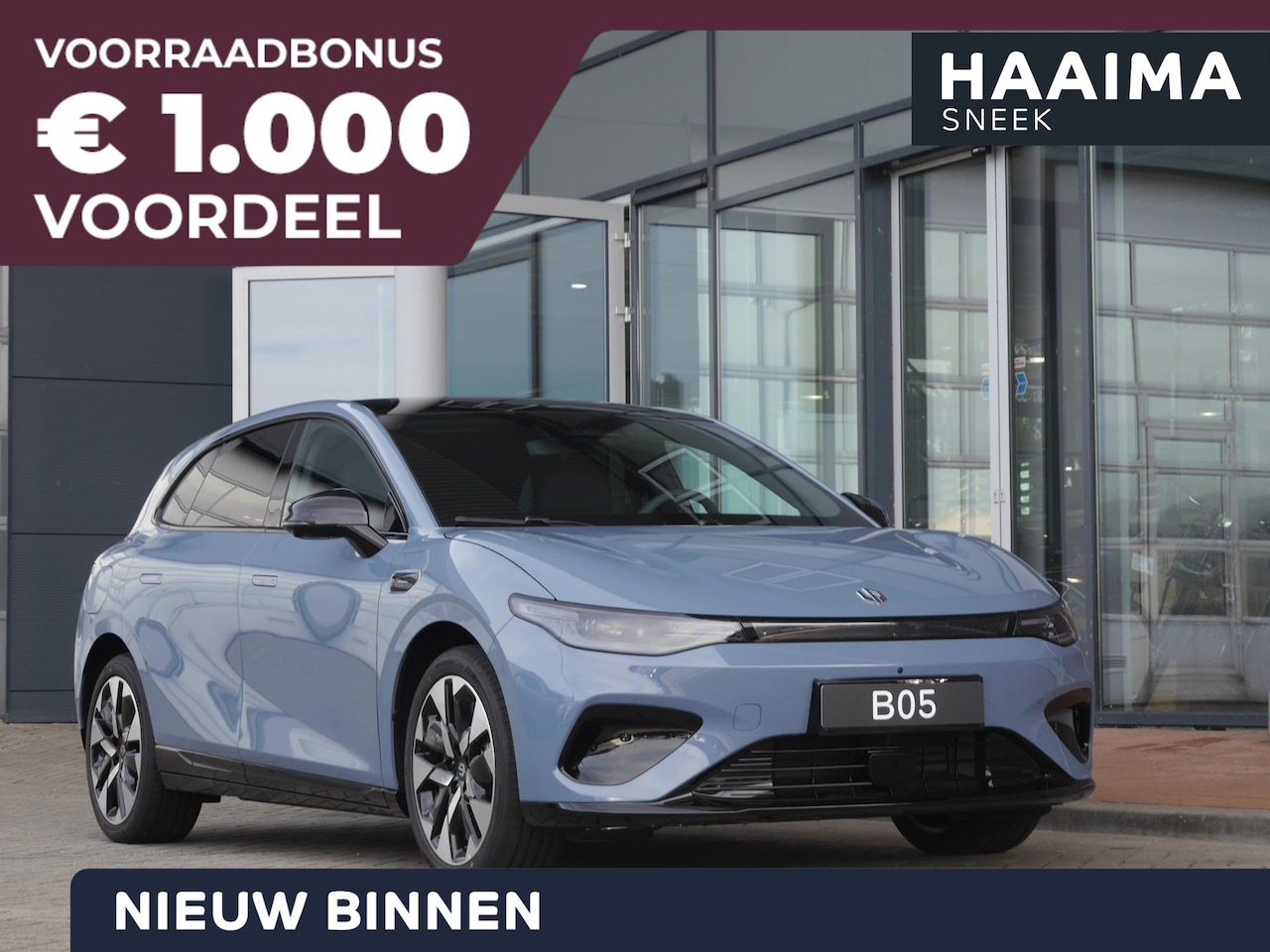 Leapmotor B05 - ProMax Design 67.1 kWh | Panoramadak | Elektrisch verstelbare stoelen | Stuurwiel verwarmi - AutoWereld.nl