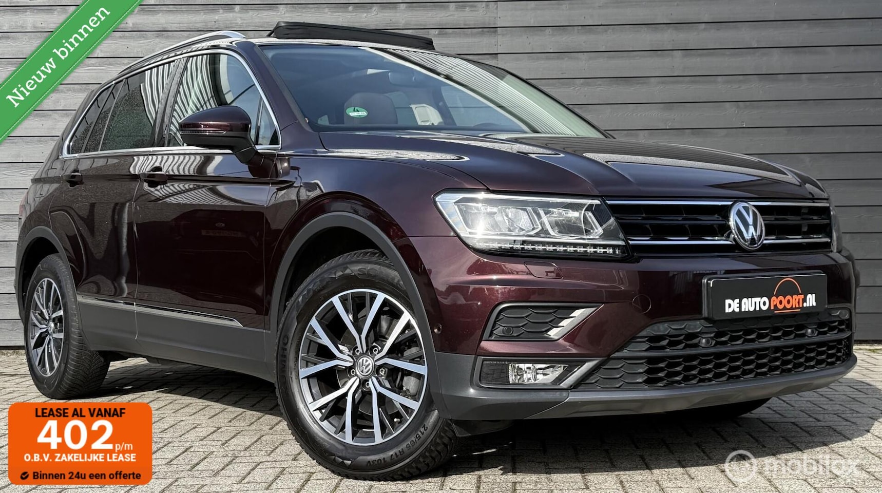 Volkswagen Tiguan - 1.5 TSI ACT 150pk DSG Trekhaak/Pano.dak/Carplay - AutoWereld.nl