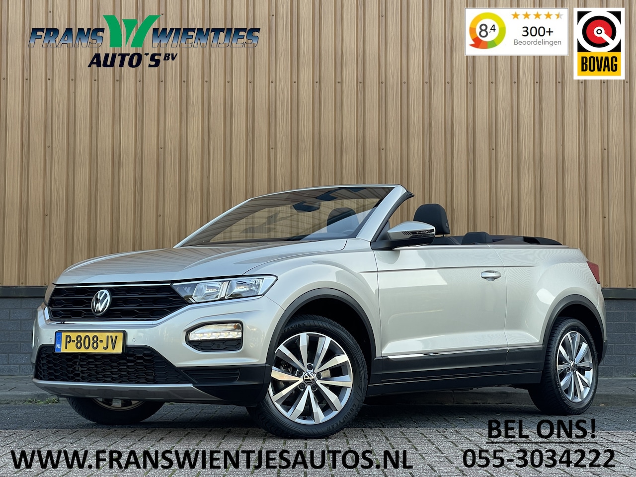 Volkswagen T-Roc Cabrio - 1.0 TSI Style | Draadloze Apple Carplay | Beats Audio | Dealer Onderhouden | DAB | Trekhaa - AutoWereld.nl