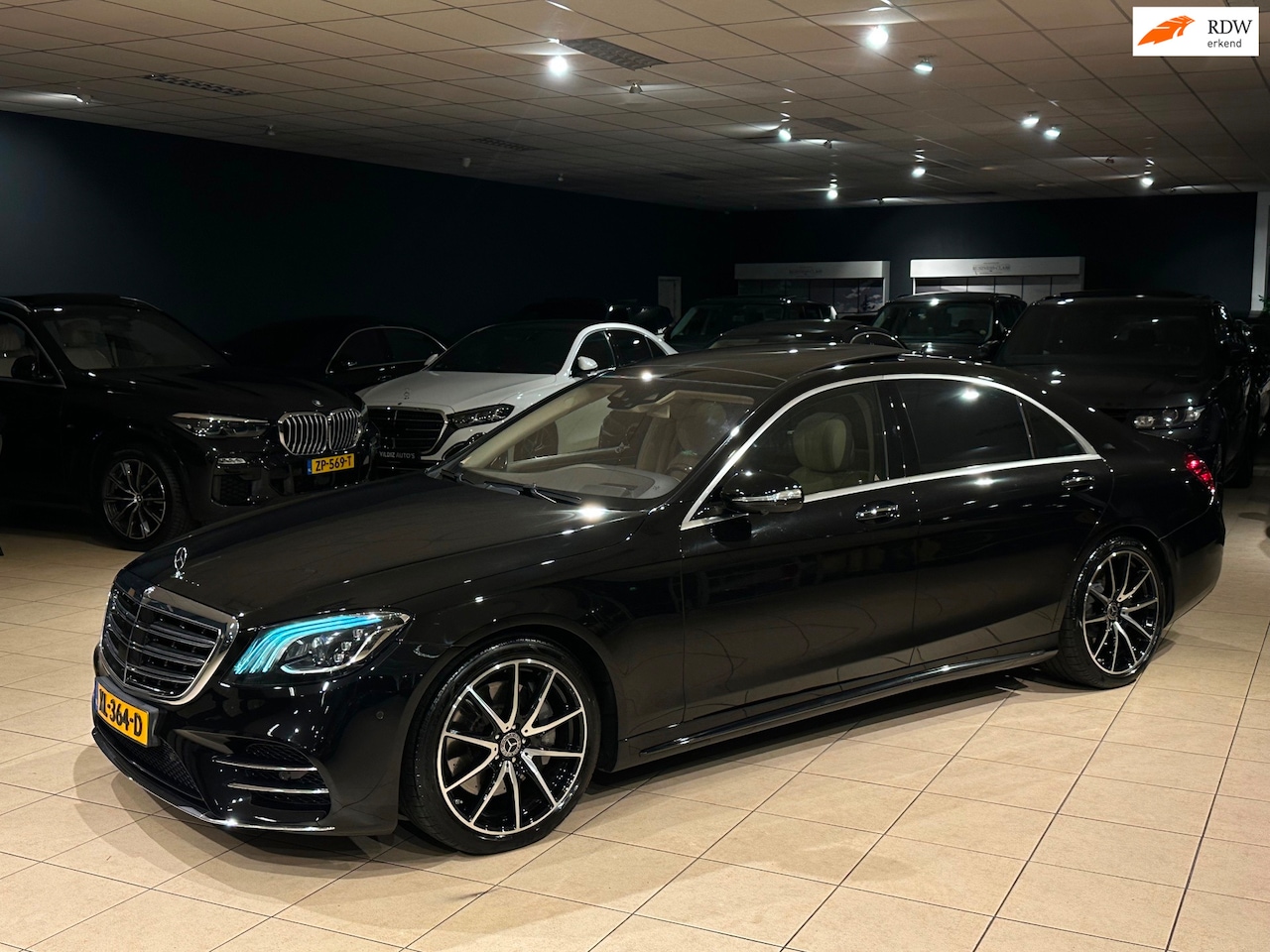 Mercedes-Benz S-klasse - S 560 4Matic LANG AMG DESIGNO/3D-BURMEST/BOMVOLL - AutoWereld.nl