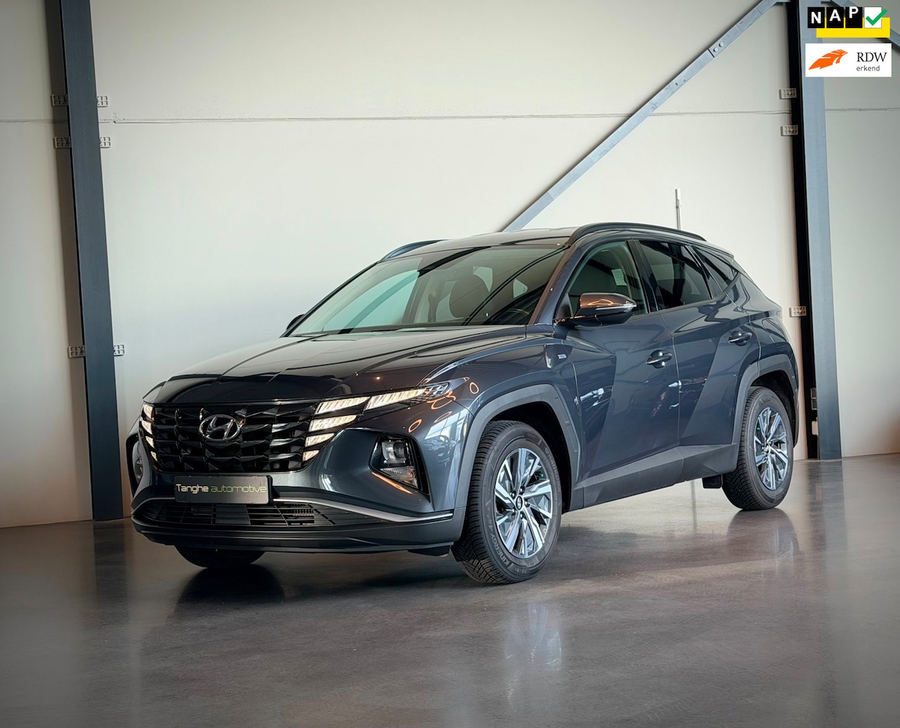 Hyundai Tucson - 1.6 T-GDI MHEV, Trekhaak, Leer, Apple Car Play, Stoelverwarming - AutoWereld.nl