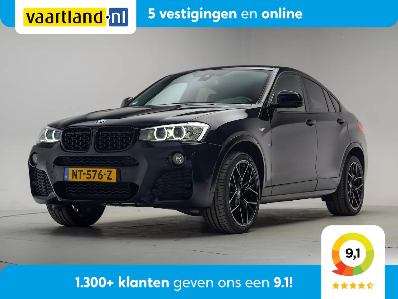 BMW X4 - xDrive 20i M Sport High Executive Aut. [ Leder Trekhaak Camera Xenon Stoelverwarming ] - AutoWereld.nl