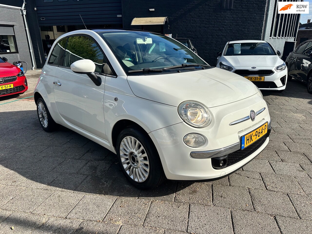Fiat 500 - 1.2 Lounge|Panodak|Airco - AutoWereld.nl