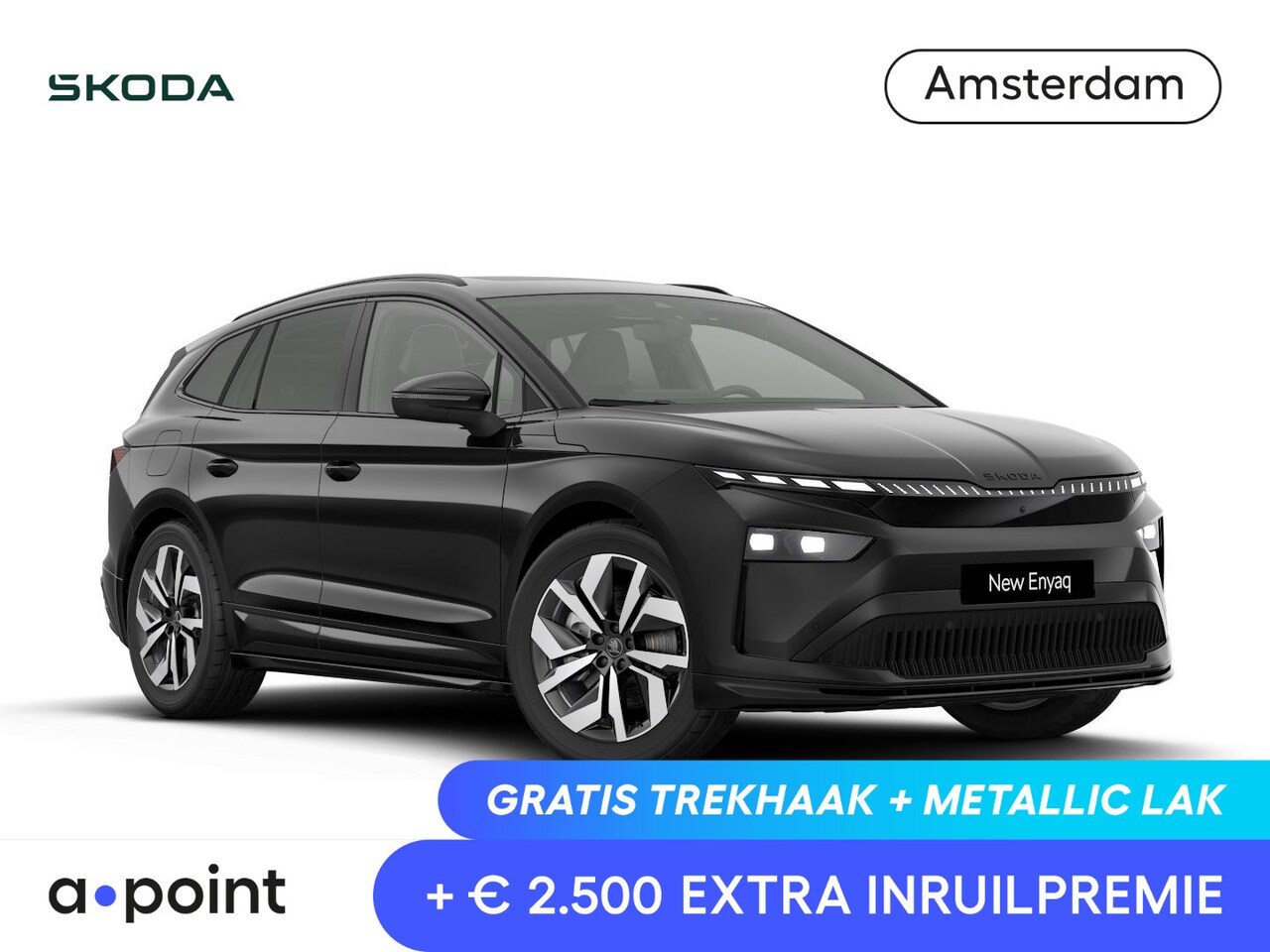 Skoda Enyaq iV - 85 Sportline Tour Edition 286 pk | Trekhaak | Panorama Dak - AutoWereld.nl