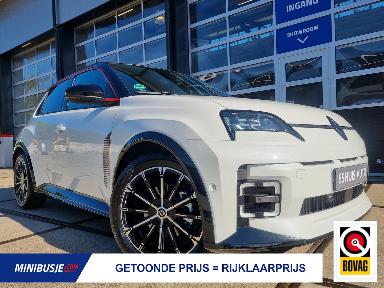 Renault 5 - urban range iconic cinq 40 kWh Harman Kardon / ACC / Parelmoerlak / 18 Inch / Camera / FUL - AutoWereld.nl