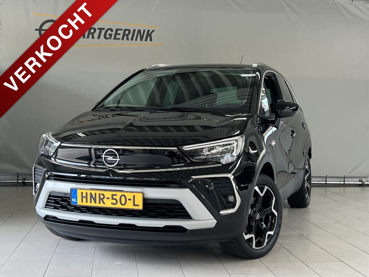 Opel Crossland - 1.2 130pk Ultimate Automaat* Navi / Camera / HUD / PDC / Winterpakket - AutoWereld.nl
