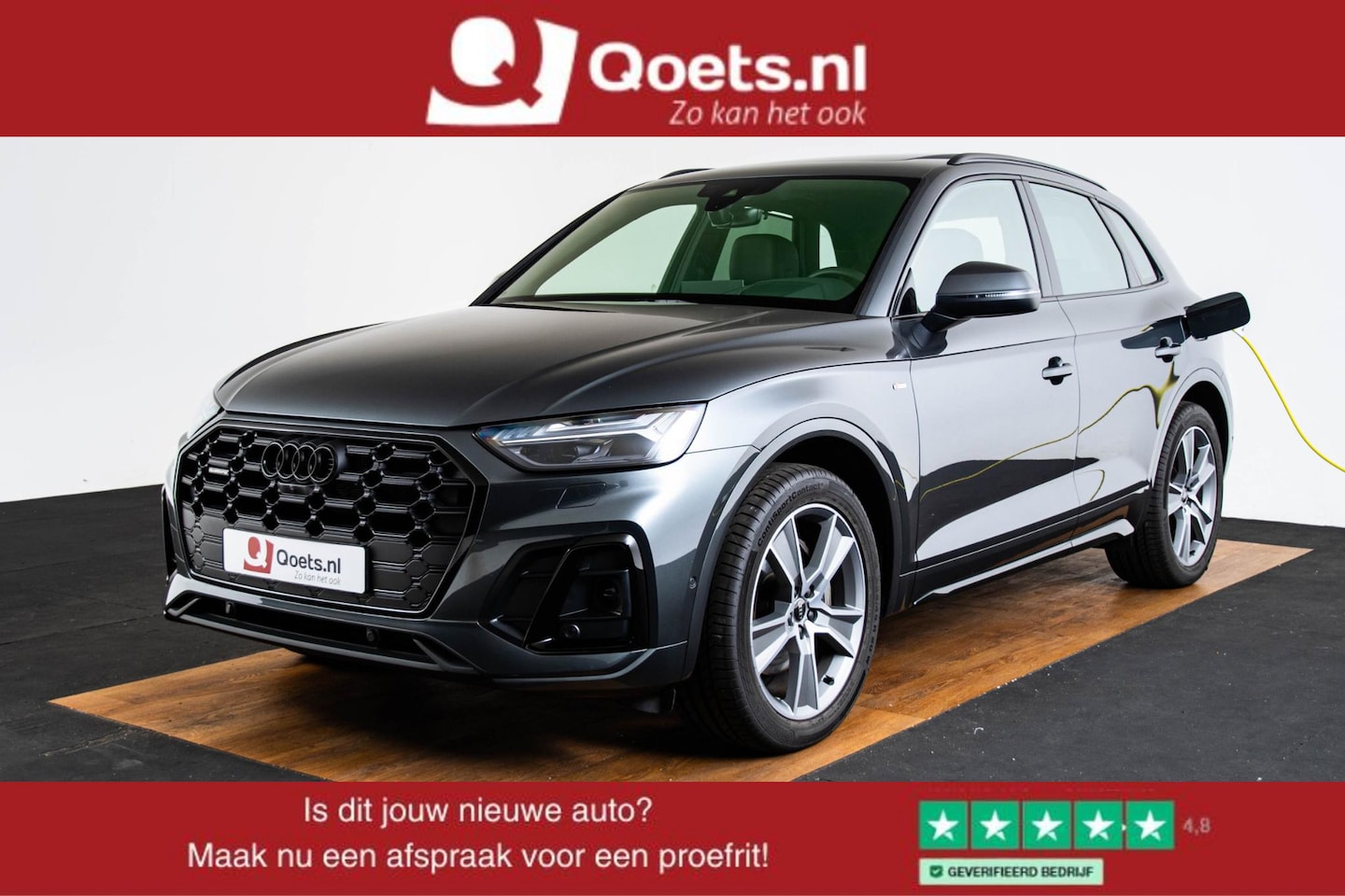 Audi Q5 - 55 TFSI e S edition Competition Panoramadak - Adaptieve Cruise Control - B&O - Head up - A - AutoWereld.nl