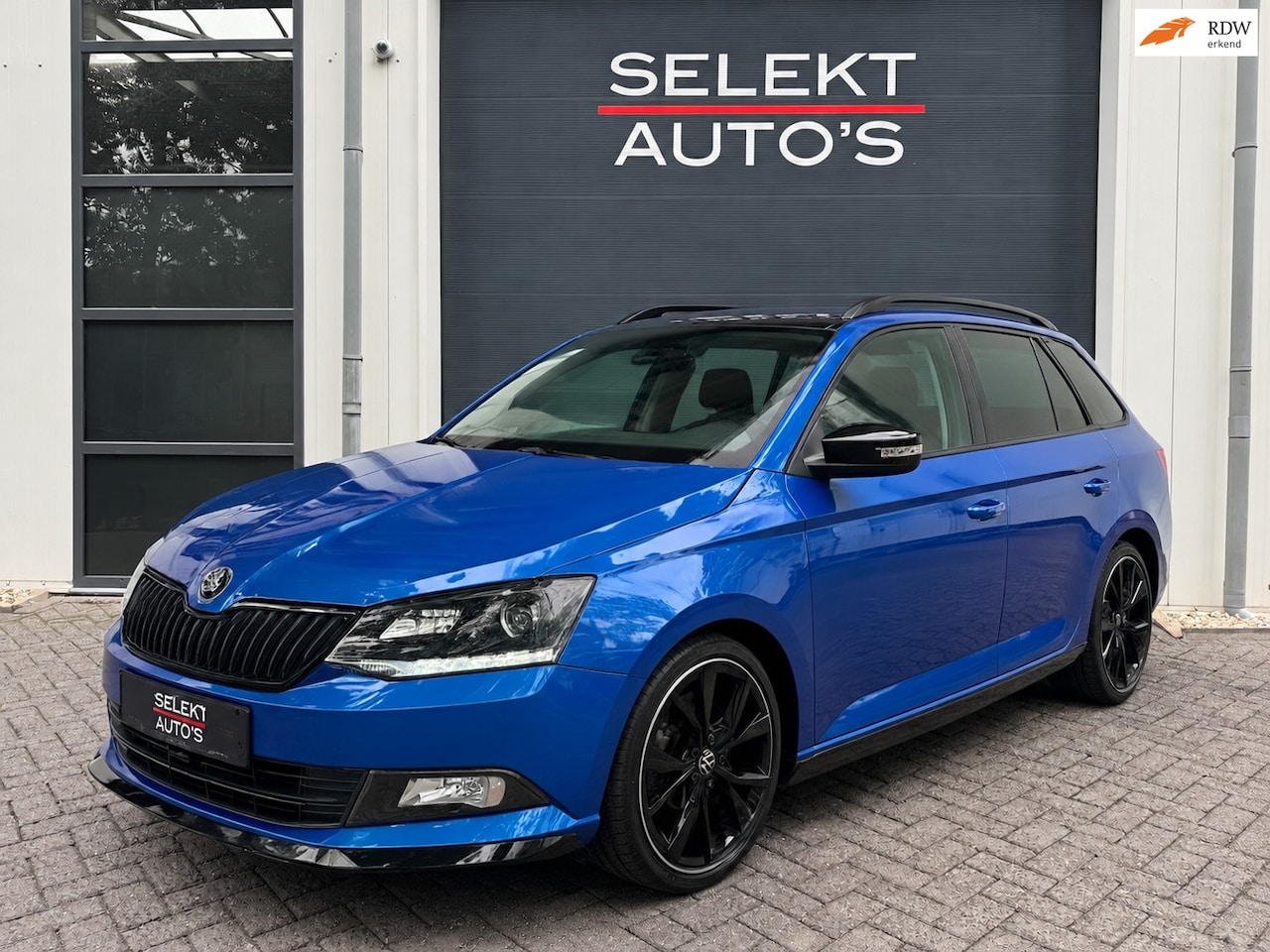 Skoda Fabia Combi - 1.2 TSI Monte Carlo 90 Pk Pano/Airco/Cruise/Xenon/LED/Bluetooth/Elekt Ramen/Elekt Spiegels - AutoWereld.nl